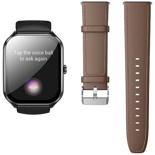 hoco. pametni sat, 1.96, AMOLED zaslon, Bluetooth, IP67 Y28 Black Cijene