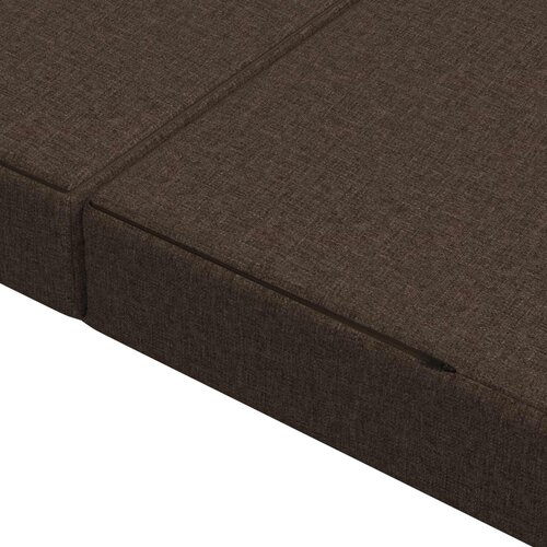 SOFA na razvlačenje 120 x 67 x 45 cm Sivosmeđa Slike