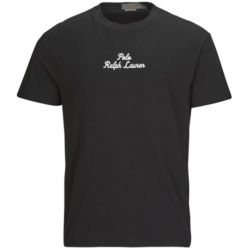 Polo Ralph Lauren T-SHIRT AJUSTE EN COTON CENTER Crna Cijene
