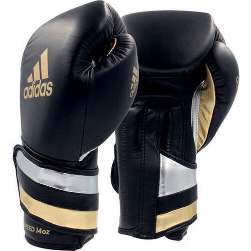 PrideShop pro boksarske rokavice adidas - pro 501 - 14 oz , črna/zlata Cene