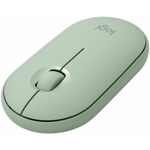 Logitech pebble M350 wireless mouse - eucalyptus Slike