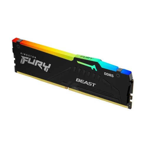 Kingston DIMM DDR5 32GB 6000MT/s KF560C36BBE2A-32 FURY Beast Black RGB EXPO Cene