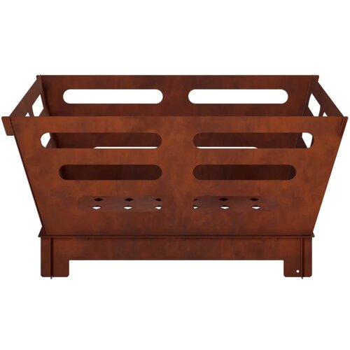  Kamin Rđa 60 x 60 x 30 cm Otporni čelik - Otporni čelik 60 x 60 x 30 cm Cijene