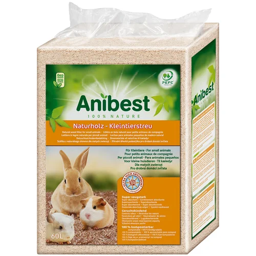 Anibest stelja za male životinje - 2 x 60 l (6,4 kg)