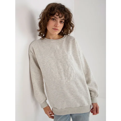 ex moda Sweatshirt-EM-BL-617-4.41P-light gray