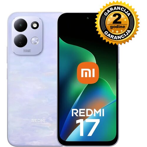 Xiaomi REDMI 17 4+128GB NFC 4G LOTUS PURPLE (PUNJAČ+MASKICA) Cijene