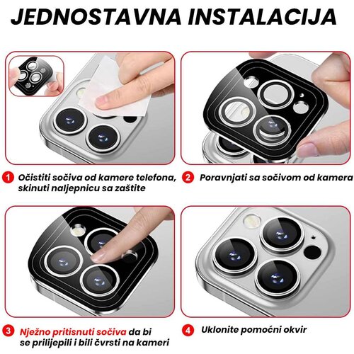  POSITIONER STAKLO KAMERE METAL SAMSUNG A14 CRNA Slike