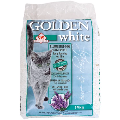 Golden White pesek za mačke - 14 kg