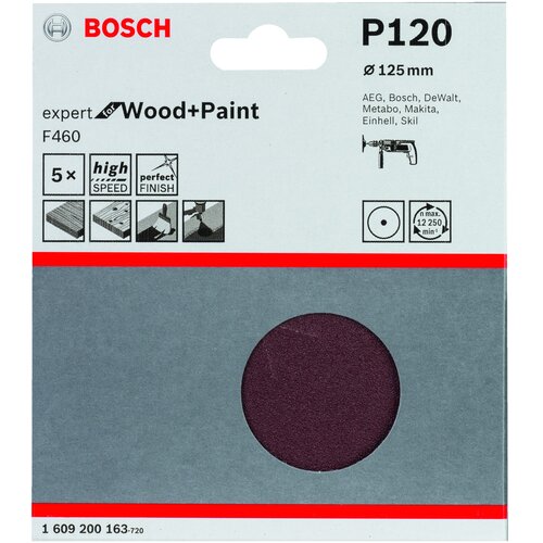 Bosch F460 Expert for Wood brusni papiri za bu&amp;scaron;ilice 1609200163 Slike