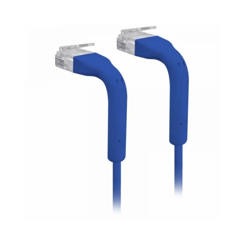 Ubiquiti unifi patch cable U-Cable-Patch-8M-RJ45-BL ultra-thin patch cable with bendable boots designed for installation flexibility, 3 mm outer diameter, 8m, blue Slike