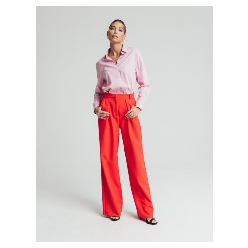 Legendww ženske široke crvene pantalone 2432-9955-10 Slike