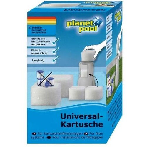 PLANET POOL filter kartu&amp;scaron;a univerzalna (20 x 12 x 12 cm, poliester) Slike