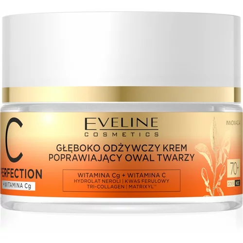 Eveline Cosmetics C Perfection intenzivno hranilna krema z vitaminom C 70+ 50 ml