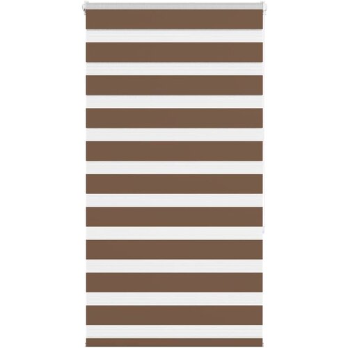 vidaXL Zavjesa zebra smeđa 70x150 cm &scaron;irina tkanine 65,9 cm poliester Cijene