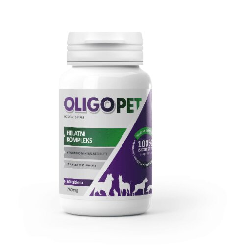 Interagrar visokosadržajni kompleks vitamina za mačke oligo pet helatni 750mg 60/1 Cene