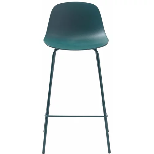 Unique Furniture Plastična barska stolica petrolej boje 92,5 cm Whitby -