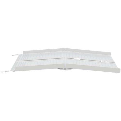  Ramp za invalidska kolica Srebrno 122 x 73 5 x 11 cm Aluminij Slike