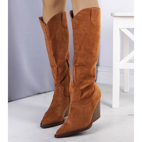 D/CEO Black cowboy boots Aurore Slike