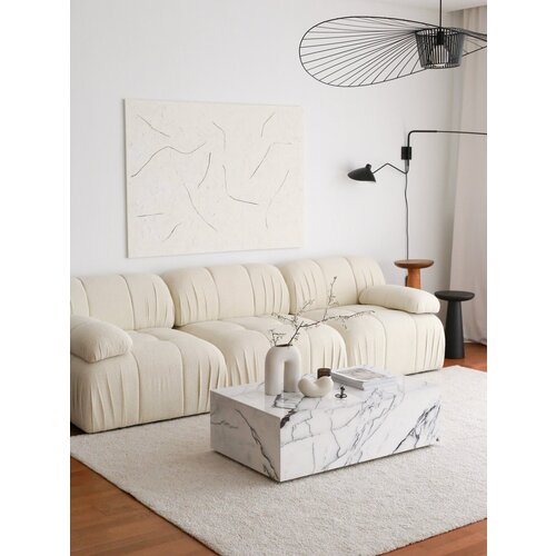 Atelier Del Sofa soli 3 seater - white 3-Seat Cijene