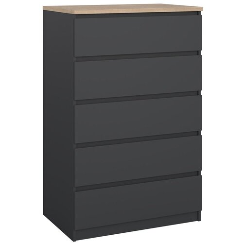Tvilum Temno siva komoda 77x121x50 cm Naia &amp;ndash; Slike