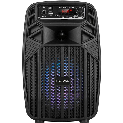 Prenosni aku. FM USB karaoke zvočnik Bluetooth LED RGB 10W Music Box Mini Cene
