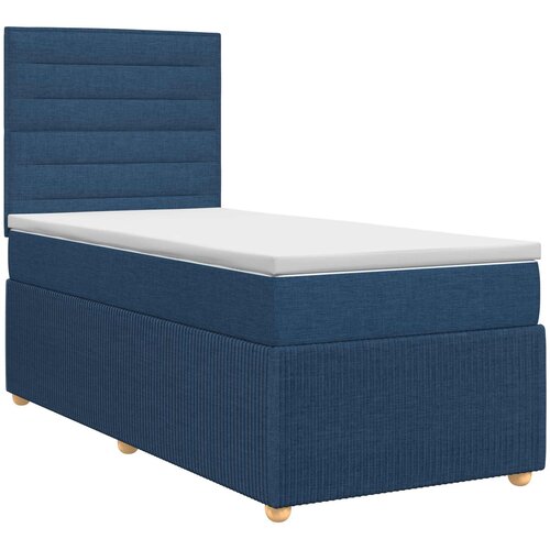  Boxspring krevet s madracem Plava 80 x 200 cm Tkanina Slike