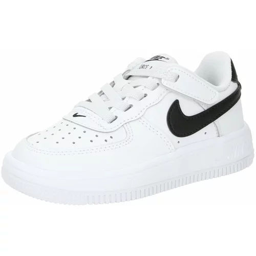 Nike Sportswear Tenisice 'Force 1' crna / bijela