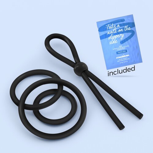 Crushious DALTONS SILICONE PENIS RING SET Cene