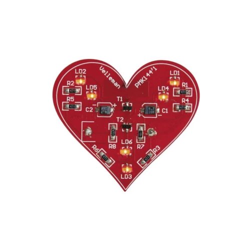 Whadda WSSA144 LED kit SMD-treperi srce Slike
