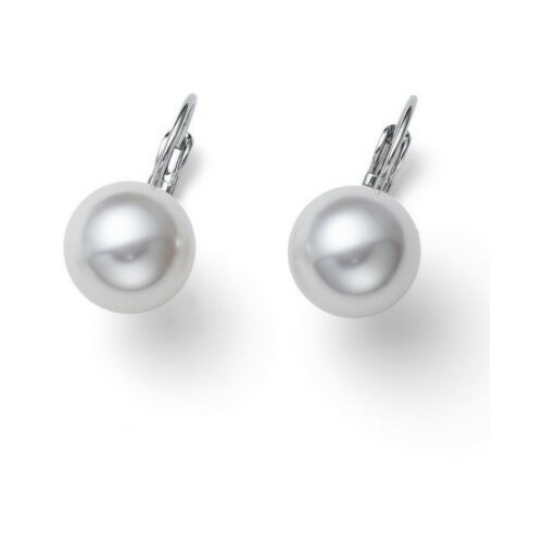 Ženske oliver weber good pearl mindjuše sa swarovski perlom ( 23023r ) Slike
