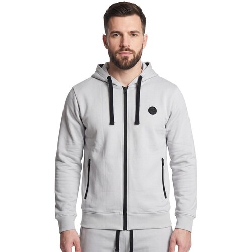 Leone 1947 Flis Man Full Zip Soft Siva Slike