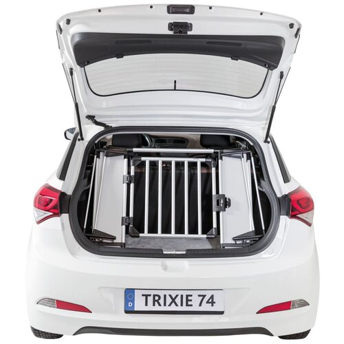 Trixie Univerzalna Aluminijumska Vrata Za Auto 94-114x69x53cm Slike