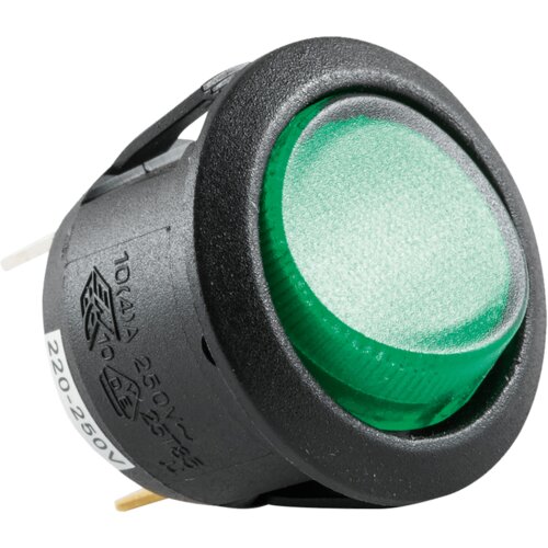 Home Prekidač WIPP, 250 V~/6 A, Ø23 mm, 2 položaja, STV 08, Zeleni Cijene