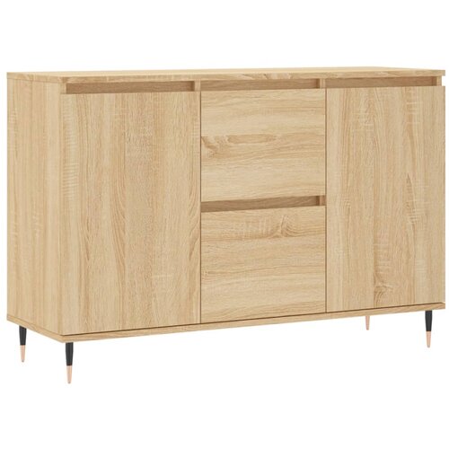 Maison Chic Komoda - Predalnik sonoma hrast 104x35x70 cm inženirski les, (21717673) Slike