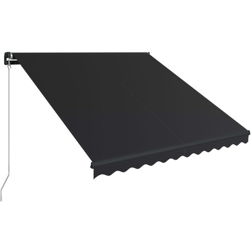 Maison Chic Ročno zložljiva tenda - Senčniki 300x250 cm antracitna, (22041438) Slike