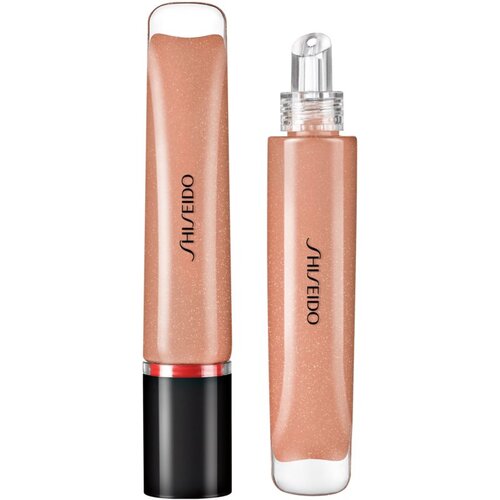 Shiseido Shimmer GelGloss ble&amp;scaron;čeči sijaj za ustnice z vlažilnim učinkom odtenek 03 Kurumi Beige 9 ml Slike