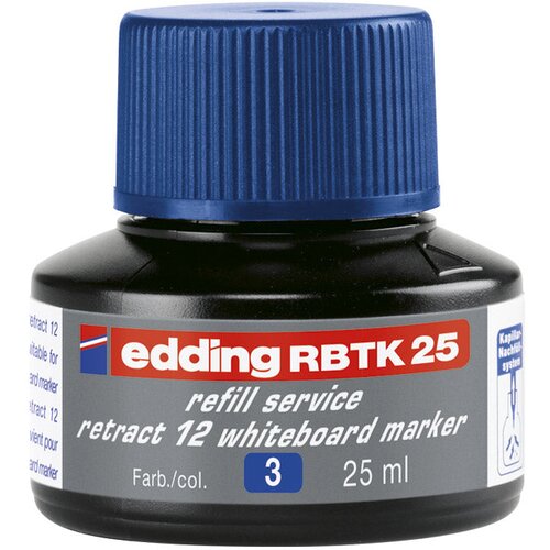  TINTA ZA MARKER (ZA BIJELU PLOČU) 25ML EDDING BTK25 PLAVA Cene