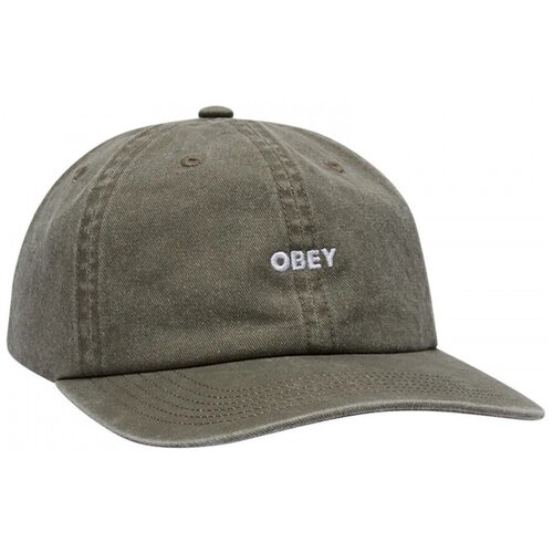 Obey Pigment bold 6 panel strapback Zelena Cijene