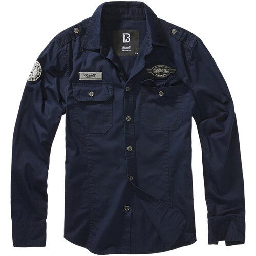 Brandit Luis Vintage Navy Shirt Slike