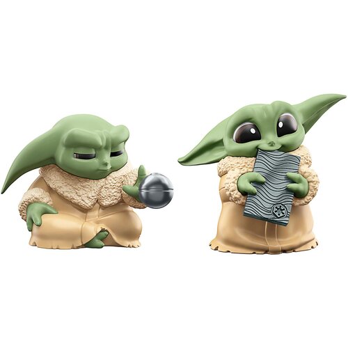 Hasbro Komplet 2 figuric Grogu Force Focus/Beskar Bite Star Wars The Bounty Series 5, Ve?barvno, (21552565) Slike