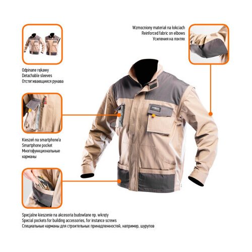 Neo Tools bluza radna 2u1 M/50 ( 81-310-M ) Cene