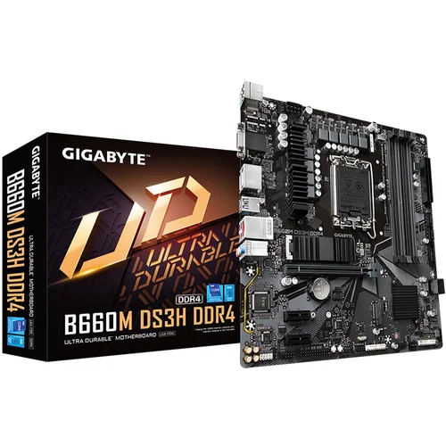 Gigabyte MB B660 DS3H DDR4 1.0 Intel B660;LGA 1700 4xDDR4, HDMI, DP, ATX