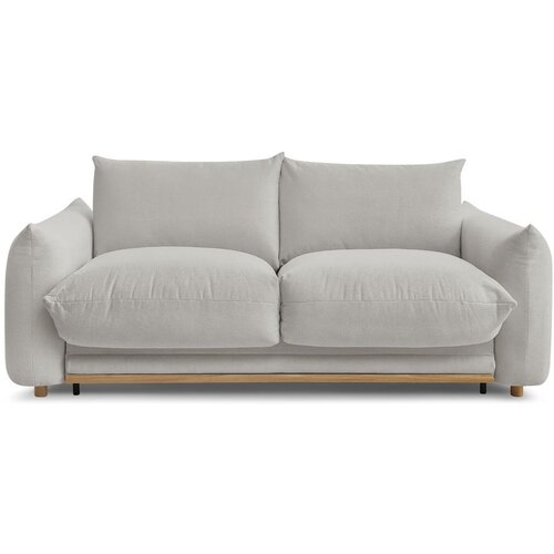 Bobochic Paris Svijetlo siva sklopiva sofa 214 cm Ernest &amp;ndash; Slike