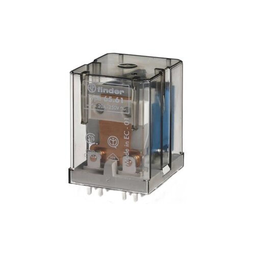 Finder 65.61.9.008.0300 Utični relej 8 V/DC 30 A 1 zatvarač 10 ST Tray Slike