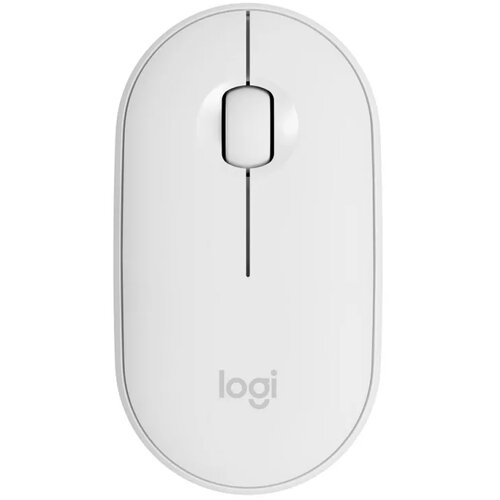 Logitech pebble mouse 2 M350s, tonal white Cene