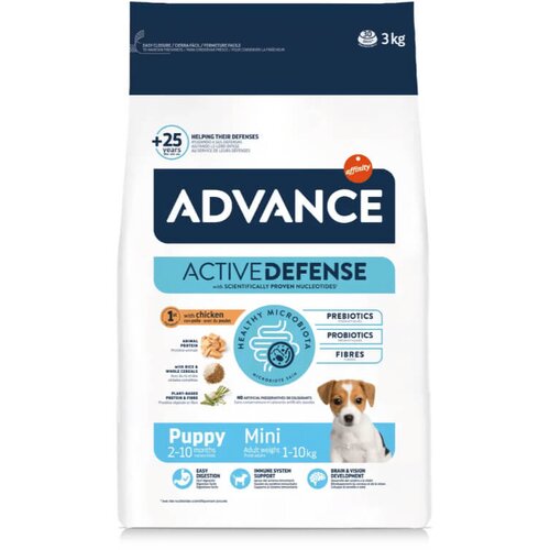 Advance Puppy Mini Protect - piščanec in riž 3 kg Cene