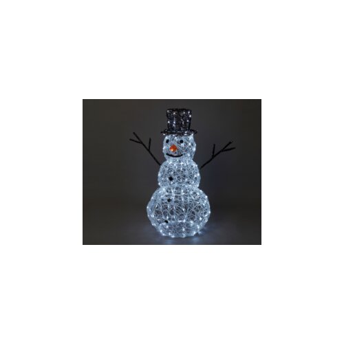  Novogodišnja led figura sneško beli? 90 cm Cene