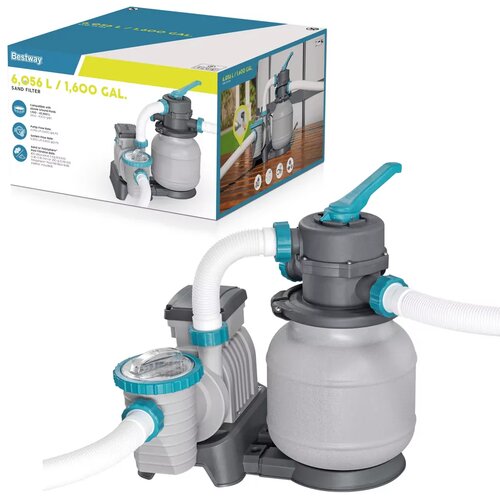 Lean Toys Pe&amp;scaron;čena črpalka 5678 L/h Bestway 58497 Slike