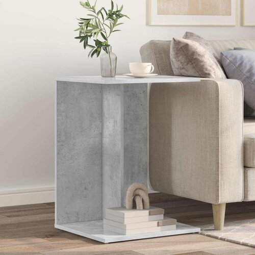  Bocni stol Betonski sivi 45 x 40 x 62 5 cm Konstruirano drvo - Beton siva Cijene