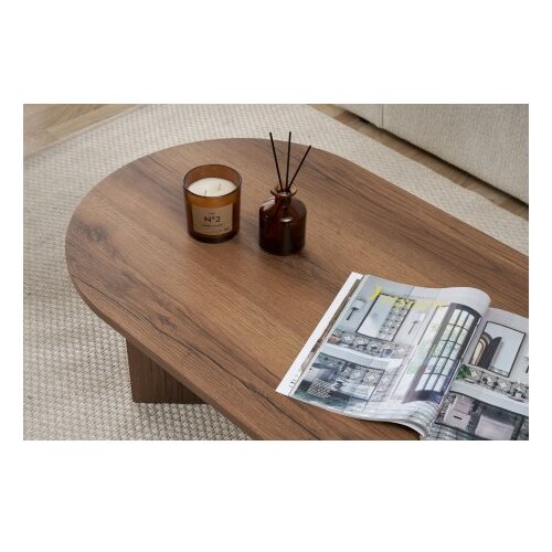 Hanah home Klub sto Sable, 119x40x60 cm, Boje oraha Slike